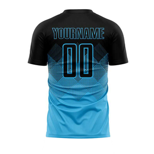 Dernier design de maillot de foot pour homme avec manches courtes, taille personnalisée, vêtements de sport, ensemble de maillots de foot pour hommes - Product Image 6