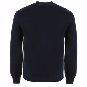 High Quality <b>Men's</b> Slim Hoodie <b>Black</b> Cotton Pullover Fleece Sweatshirt Custom Printing Embroidered Logo for Winter Premium - Product Image 6