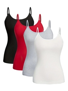 La mejor camiseta sin mangas de gimnasio en blanco para mujer con etiqueta privada personalizada al por mayor para entrenamiento, camiseta sin mangas deportiva para mujer - Product Image 6