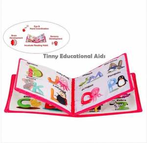 Libro Educativo Temprano para Niños Pequeños, Ligero y Fácil de Transportar, Libro de Actividades de Tela Suave Hecho a Mano - Product Image 2