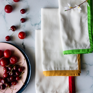 Serviette de cuisine en coton gaufré 100% lin, absorbante, faible MOQ, Inde - Product Image 6