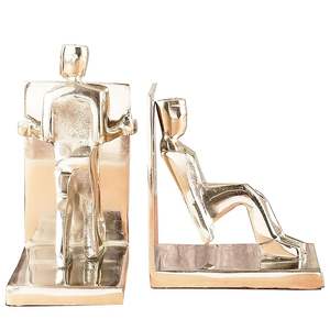 Sujetalibros de Hierro con Acabado Blanco de Fabricante Confiable, con Atractivo Vintage para Biblioteca de Estilo Rústico y Decoración Interior Acogedora - Product Image 6