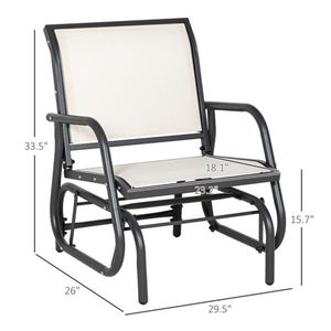 Sedia da Ufficio e da Esterno per Campeggio, Pesca e Patio, Poltrona Comoda - Product Image 3