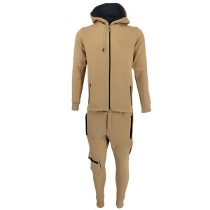 Conjuntos Deportivos de 2 Piezas con Capucha y Logotipo Personalizado, Ecológicos, para Hombre y Mujer, Sudaderas para Correr, Poliéster y Algodón, Conjuntos Deportivos de 2 Piezas para Hombre y Mujer - Product Image 3