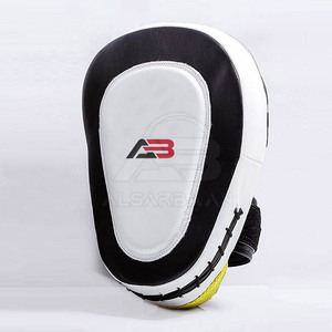 Best Sale Curved Shape <b>Focus</b> <b>Pads</b> For Boxing Gear Leather Made <b>Focus</b> <b>Pads</b> For Online Sale - Product Image 3