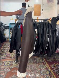 <b>Women</b> Winter Sheep Skin Dyed Customized Color Plus Size B3 High Quality Thick Quick Dry Silk <b>Bomber</b> Motorcycle <b>Jacket</b> - Product Image 2