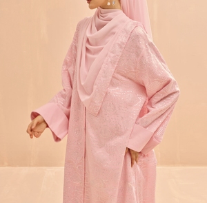 Beautiful Dubai <b>Kaftan</b> Abaya Handmade Turkish Floor Length Long Sleeve Soft Breathable Fabric Loose Fit Casual Party Wear - Product Image 1