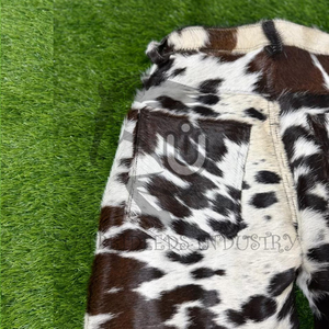 Cuir de vachette véritable premium pour homme 2026 – Tendance et élégant avec poils apparents - Product Image 4