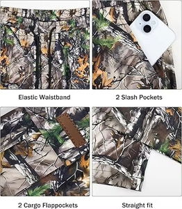 Men's Waterproof Pant Hunting Pants Hiking Hunting Pants Multi Pockets for Spring Autumn Long Hunting Pants - Product Image 6