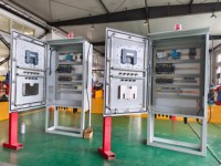 Gabinete de Distribución de Energía Industrial IP66 SS316L RAL7035, Caja Eléctrica de Diseño Personalizado, Equipo de Automatización con Certificación CE