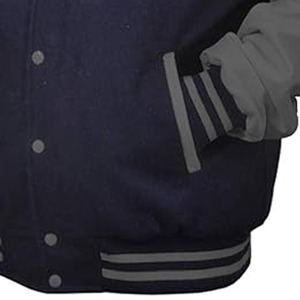 Veste universitaire sur mesure, design personnalisé, vêtements d'hiver en patchwork, veste universitaire - Product Image 5