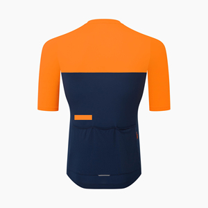 Camiseta de Ciclismo Transpirable para Hombre con Cremallera Completa, Bolsillos Traseros, Diseño Reflectante, Ropa de Ciclismo de Alta Visibilidad, Equipamiento Deportivo - Product Image 2