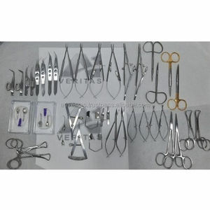 Juego de Instrumentos Quirúrgicos Oftálmicos de Acero Inoxidable Superior A-1 VERITAS, Kit de Suministro Clínico Reutilizable para Cirugía Ocular de Precisión, OEM - Product Image 1