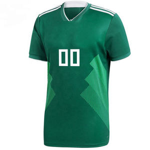 Service OEM Nouveau Maillot de Football à Manches Courtes Imprimé par Sublimation Respirant Col en V Tissu de Haute Qualité Tendance Actuelle en Vente - Product Image 2