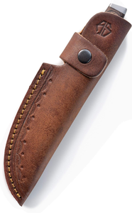 Étui en cuir pour couteau de chasse, de loisirs et de cuisine, housse de protection en cuir fait main pour couteau avec boucle - Product Image 5