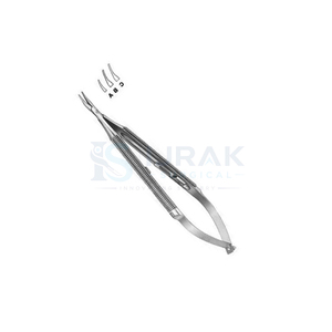 ที่จับเข็มผ่าตัดแบบมีลาย ยี่ห้อ Barraquer รุ่น Troutman ทำจากเหล็กกล้า - Product Image 1