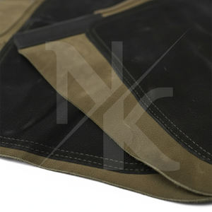 Meilleure Qualité, Luxe, Véritable Cuir de Vachette, Chaps de Ferrier à Jambes Découpées, Tablier de Nettoyage de Fer à Cheval Renforcé, Produits Équestres Professionnels - Product Image 3