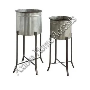 Macetero Colgante de Metal Elegante para Plantas de Interior, Diseño Moderno y Minimalista para Decoración del Hogar, Oficina o Jardín - Product Image 3