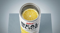 Rita Real Slice 325ml Sprankelend Citroenwater Slank Geblikte Koolzuurhoudende Frisdrank Verfrissende Citrusdrank Groothandel OEM ODM