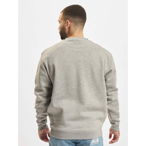 Sweat-shirt à col rond surdimensionné gris chiné. Pull en polaire épais. Sweat-shirt streetwear. Fabricant de Marques Privées OEM - Product Image 3