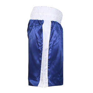 Shorts de Muay Thai, MMA, boxe et kickboxing pour hommes, 100% coton, de haute qualité, motif uni, personnalisable, style streetwear, vente en gros - Product Image 3