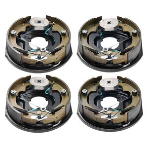 Conjunto de Frenos Eléctricos para Remolque, 10 x 2-1/4 Pulgadas, 2 Pares, Kit de Frenos Eléctricos Autoajustables, 3500 Libras, Eje de 4 Orificios, para Camiones - Product Image 1