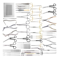 Kit d'instruments chirurgicaux de base professionnels, dispositifs médicaux de qualité hospitalière et kits chirurgicaux généraux pour procédures chirurgicales