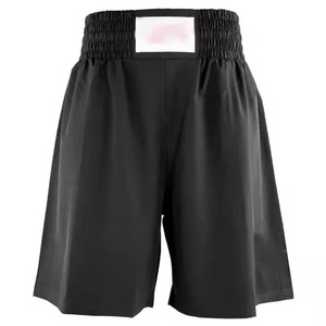 OEM Custom Unisex Boxing <b>Shorts</b> Sublimation Muay Thai Martial Arts Satin Breathable Moisture Wicking Wholesale OEM Wholesale Set - Product Image 5