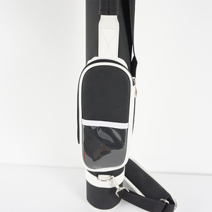 Sac de golf imperméable en toile et cuir avec logo personnalisé, fabricant de sacs de golf pour hommes - Product Image 3