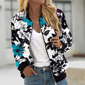 Pakistan Manufacture Urban Women Printing Varsity <b>Jackets</b> Smooth Finish Garment For Contemporary Street Fashion Wear - Product Image 4