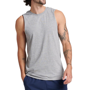 Chemise sans manches pour homme en tissu doux, légère et respirante, pour l'été, décontractée, à porter tous les jours, qualité supérieure - Product Image 3