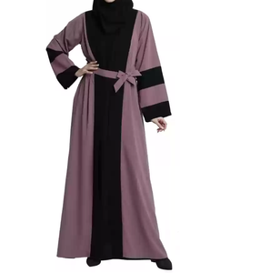 Abaya Informal Moderna Estilo Kimono de Lujo para Mujer, Estilo Dubai, Modesta, Islámica, Ligera, Transpirable, Larga hasta el Suelo - Product Image 4