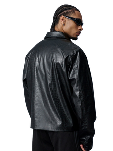 Veste d'hiver de haute qualité en cuir véritable, fabriquée par des professionnels, légère, à col rabattu, vente en gros, best-seller - Product Image 3