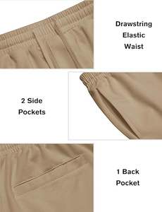 Ensemble de survêtement pour homme 2 pièces, sweat à capuche et short de sport décontracté à manches courtes - Product Image 6