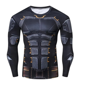 Rashguard MMA personnalisé de qualité supérieure, manches longues, coupe régulière, compression, pour hommes - Product Image 6