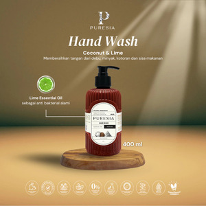 Jabón de Manos PURESIA Coco y Menta 400ml Líquido Antibacterial Hidratante Cruelty Free OEM ODM - Product Image 3
