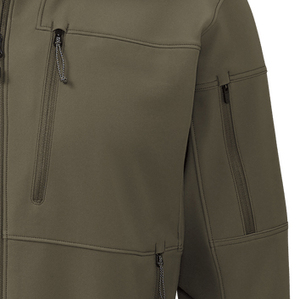 Vestes de chasse softshell légères, imperméables, résistantes aux acides, coupe-vent, tactiques, avec fermeture éclair personnalisée, vente en gros - Product Image 1