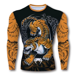 เสื้อรัดกล้ามเนื้อสำหรับยิวยิตสูแบบระบายอากาศ ป้องกันแบคทีเรีย แห้งเร็ว ผลิตตามสั่ง สำหรับกีฬา MMA และการต่อสู้แบบ Grappling - Product Image 6