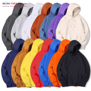 Xsunwing Unisex 350 gramos de manga larga Polar polar sudadera personalizada 18 colores bajo MOQ cuello redondo Casual sólido Unisex otoño - Product Image 2