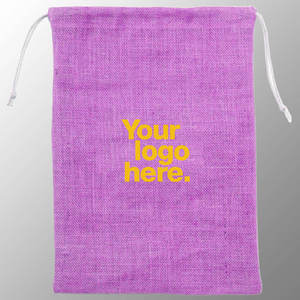 Biodegradable Jute Bread <b>Bag</b> with Custom Logo for Bakery Packaging Solutions - Product Image 4