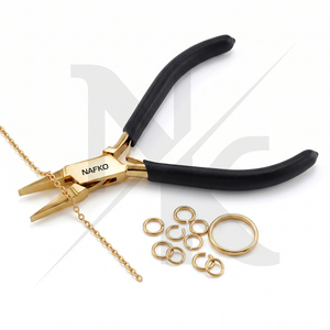 Jewelry Repair Hand <b>Tools</b> Flat Nose <b>Pliers</b> 120mm Stainless Steel Smooth Jaw <b>Pliers</b> Jewelry Workshop Equipment <b>Multi</b> Colors <b>Plier</b> - Product Image 4