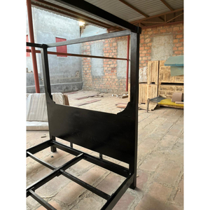 luxury solid acacia wood king size <b>poster</b> bed <b>frame</b> modern bedroom furniture four <b>poster</b> bed for hotel and home - Product Image 4