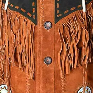 2025 OEM moda hombres flecos chaquetas nuevo diseño elegante chaquetas 100% alta calidad precio al por mayor cuero invierno flecos chaquetas - Product Image 6