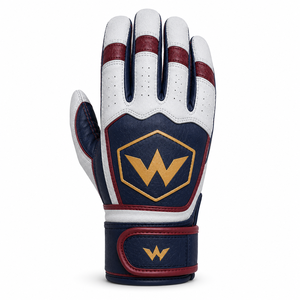 Factory Direct OEM Baseball Batting <b>Gloves</b> Custom Printed Logo Premium Cabretta Leather Palm Adult Youth Baseball Practice - Product Image 1