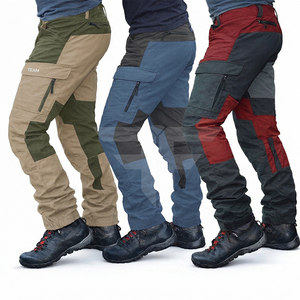 Custom Lightweight Cotton Construction <b>Cargo</b> Pants for Industrial Mechanic <b>Work</b> Breathable Multi-Pockets Workwear for Hiking - Product Image 1