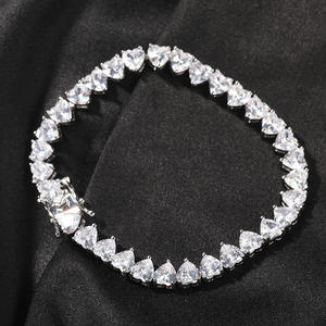Best Quality Custom Moissanite Tennis Bracelet <b>for</b> <b>Men</b> Women 925 Silver Hip Hop Jewelry <b>for</b> Wedding and Anniversary Gifts - Product Image 4