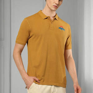 เสื้อโปโลออกกำลังกายแขนสั้นน้ำหนักเบา พิมพ์โลโก้ตามสั่ง สำหรับผู้ชาย รับผลิตเสื้อโปโลออกกำลังกายแบบ OEM แบรนด์ส่วนตัว - Product Image 5