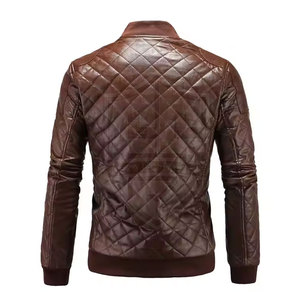 Winter Warm <b>Men</b> <b>Leather</b> <b>Jacket</b> Comfortable <b>Men</b> <b>Leather</b> <b>Jacket</b> Winter Top Quality <b>Men</b> <b>Leather</b> <b>Jacket</b> - Product Image 2