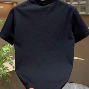 เสื้อยืดคอกลมแขนสั้นผู้ชายลายปีกประดับเพชรระยิบระยับ แฟชั่นสตรีทพังก์สำหรับฤดูร้อน แมทช์ได้กับทุกชุด ไซส์ 2XL ทรงโอเวอร์ไซส์ สีดำ ขาว แดง - Product Image 4
