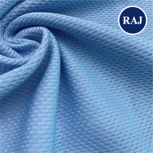 Tela de Punto TC Acanalada, Elástica, Absorbente de Humedad, Transpirable, Mezcla de Poliéster y Algodón, para Camisetas Deportivas - Product Image 1